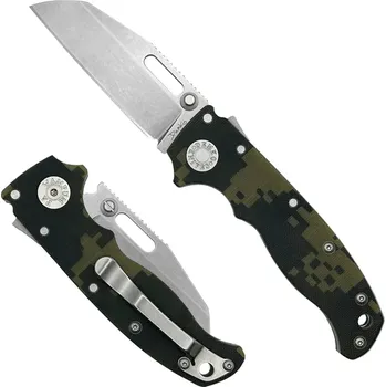 lovecký nůž 205-S35-SFDC Demko Knives AD20.5 - Shark Foot G10 - Digi Camo S35VN