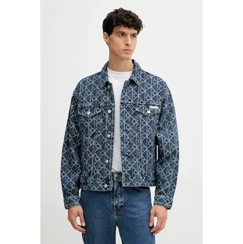 Pánská větrovka Džínová bunda Calvin Klein Jeans LV04RD767G námořnická modř 59A, vel. XL