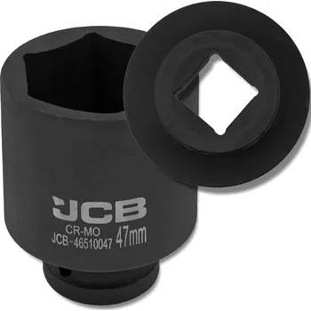 Klíč JCB Rázová hlavice 3/4" hluboká, 47 mm, 6hranná, Cr-Mo