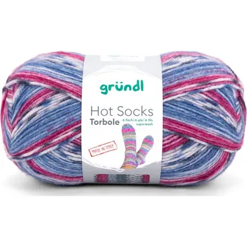 Příze Příze Gründl Hot Socks Torbole, 6-fach 05