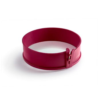 Forma na pečení Forma coox SPRING průměr 26 cm se skleněnou základnou, vínová