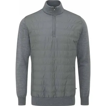 Ping Connell Hybrid pánský svetr, šedý pánské, XL