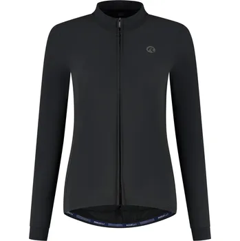 Dámský cyklodres z prémiových vláken Rogelli SIGNATURE LIGHT s dlouhým rukávem, černý S
