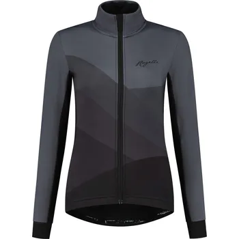 Zrcátko na kolo Dámská sportovní bunda Rogelli FARAH volnějšího střihu, černá L