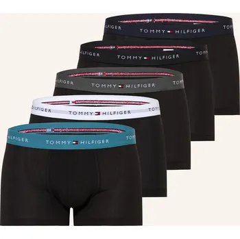 Tommy Hilfiger Pánské Boxerky, 5 Kusů V Balení, černá, 48