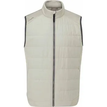 Ping Aiden Hybrid fleece pánská vesta, willow marl/willow pánské, L
