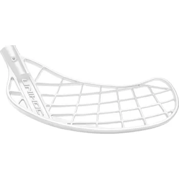 Florbalová čepel UNIHOC Player hard PE white R - Pravá ruka dole/Bílá/tvrdá - hard (PE-H)