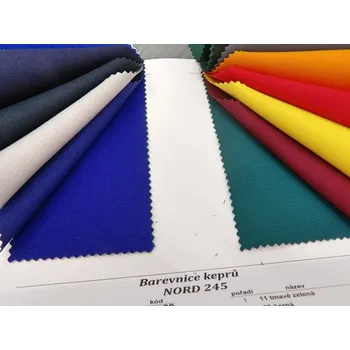 Vzorník NORD 245 Uni barvy