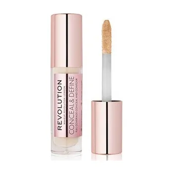 Makeup Revolution Conceal & Define Concealer - Korektor s vysokým krytím 4 g - C4