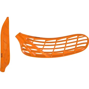 Florbalová čepel FATPIPE Pwr PPB medium PP FH4 oranžová R - Pravá ruka dole/Oranžová/středně tvrdá - PP Boost (PP)