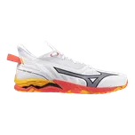 MIZUNO WAVE MIRAGE 5(U) / White/Fiery Coral 2/Citrus 11 UK - 11 UK - 46 EUR - 30 cm