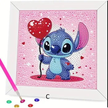 3D Diamantování - Stitch 18x18 Styl: D