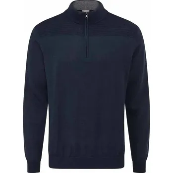 Ping Dorset Quarter zip pánský svetr, tmavě modrý pánské, M