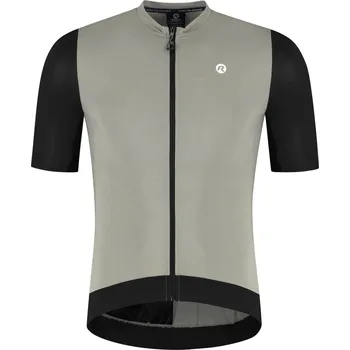 čištění řetězu Aerodynamický cyklodres Rogelli DISTANCE II s krátkým rukávem, béžovo-černý 2XL
