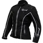 Leramotors Dámská textilní moto bunda Spark Nora - černá (35) - 100% voděodolná 4XL