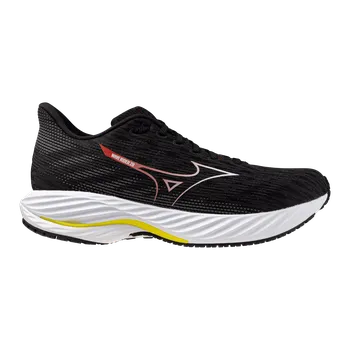 Pánská běžecká obuv MIZUNO WAVE RIDER 28 Black/White/Evening Primrose 11 UK - 11 UK - 46 EUR - 30 cm