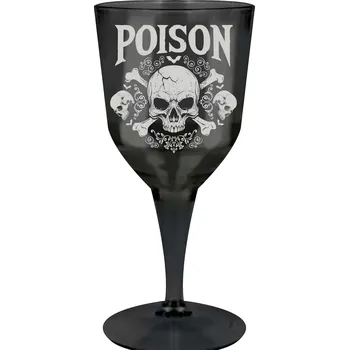 Karnevalový kostým GuircaČerný pohár - Poison - sklenice na Halloween
