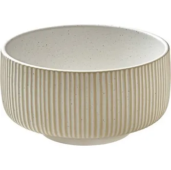 Bauscher Playground NARA miska 15 cm, reliéf - bílá