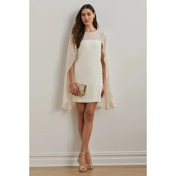 Dámské šaty Šaty Lauren Ralph Lauren béžová barva, mini, 253963771 01X, vel. 34