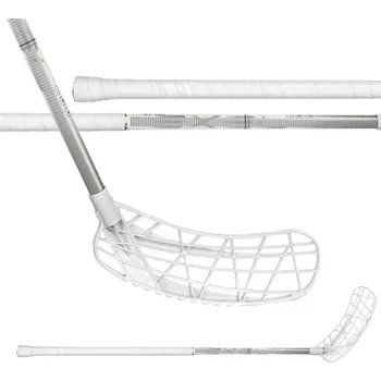 Florbalová hůl EXEL i-Play 29 round ICE MB 101 R - 101 (112) cm/Pravá ruka dole