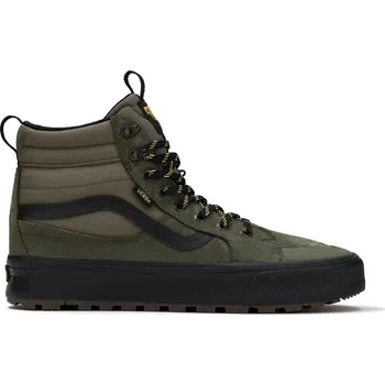 Pánské tenisky VANS boty - Mte Sk8-Hi Waterproof Insulated Green/Black (203)