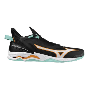 Pánská sportovní obuv MIZUNO WAVE MIRAGE 5(U) / Black/Tangelo/Ice Green 8,5 UK - 8,5 UK - 42,5 EUR - 27,5 cm