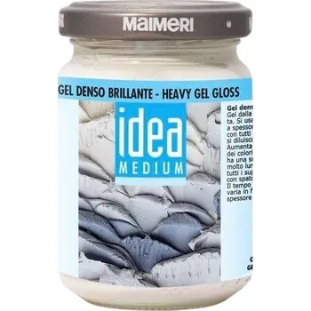 Speciální výtvarná barva Maimeri Medium Heavy Gel Gloss Strukturovací pasta 125 ml