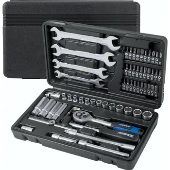 Sada nářadí Forsage Sada nářadí 62 ks v kufříku, bity, hlavice, klíče