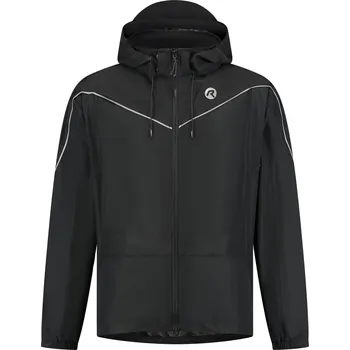 stojánek na kolo Pláštěnka s kapucí a předními kapsami Rogelli COMMUTER ESSENTIAL, černá 3XL