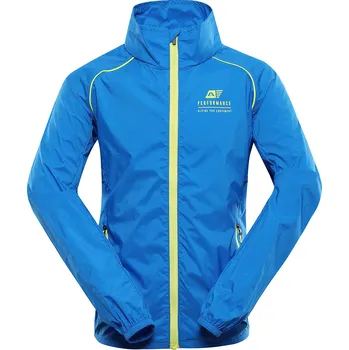 Dětská Ultralehká Bunda S Úpravou Dwr ALPINE PRO SPINO 2 Electric Blue Lemonade Barva: Electric Blue Lemonade, Velikost: 140-146