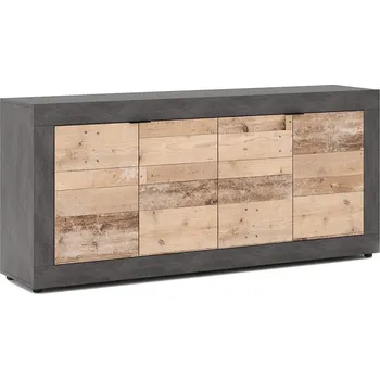 Komoda Komoda RUNEA světle hnědá/antracit