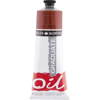 Olejová barva Daler Rowney Graduate Olejová barva Venetian Red 200 ml 1 ks