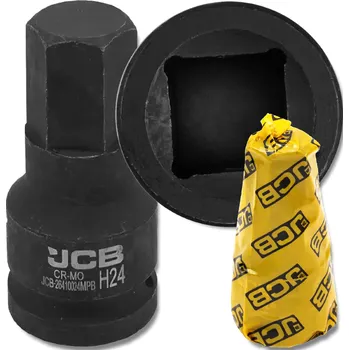 Klíč JCB rázová hlavice 3/4" 24 mm, 6hranná, Cr-Mo
