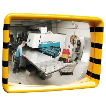 Bezpečnostní zrcadlo HTI Certifikované zrcadlo pro průmysl a logistiku - malé HE-DP PZ35