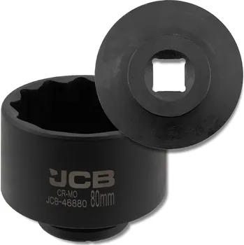 Klíč JCB Rázová hlavice 3/4" 80 mm, 12hranná, Cr-Mo