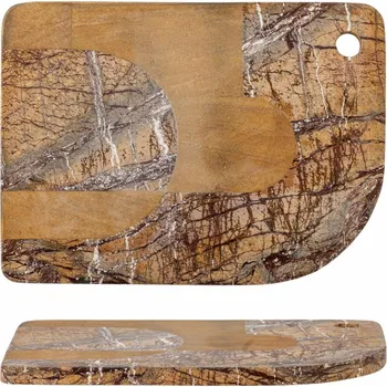 Kuchyňské prkénko Abrianna hnědé