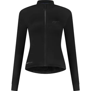 balanční kolečko Dámský výkonnostní cyklodres Rogelli DISTANCE DWR s dlouhým rukávem, černý S