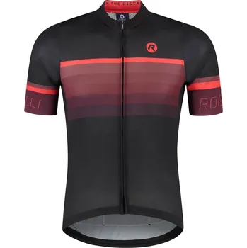 nosiče na kolo Exklusivní cyklodres Rogelli HERO II s krátkým rukávem, černo-červený XL