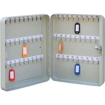 Skříňka na klíč Skříňka na klíče Q-Connect pro 54 klíčů, šedá