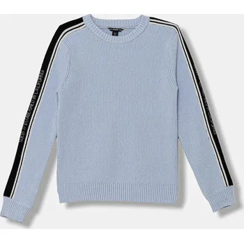 Dívčí svetr Dětský svetr Guess modrá barva, L5BR06 Z3FU0 L5BR06.Z3FU0.9BYA 05X, vel. 147-157