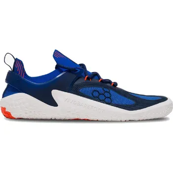 Pánské tenisky Vivobarefoot MOTUS STRENGTH MENS DAZZLING BLUE/NAVY/ORANGE velikost 49 - Modrá