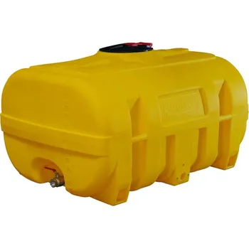 Sud Plastový sud obdélníkový, žlutý, 600 l