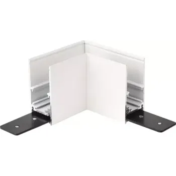 Bodové svítidlo Alfa Track Magnetic 52 Corner90 A White