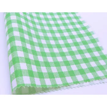 DOMESTIK 145/21375-3 KÁRO zelené kostky 7mm / VELKOOBCHOD Ceník: VELKOOBCHOD: po celých rolích, bez odvíjení