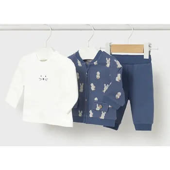 Kojenecká souprava Kojenecká tepláková souprava Mayoral Newborn 2622.1C.Newborn.9BYA námořnická modř 59X, vel. 86