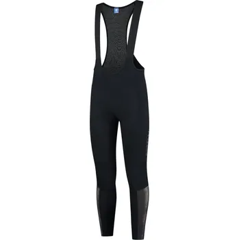 Obal na kolo Středně hřejivé cyklokalhoty Rogelli ESSENTIAL HI VIS s gelovou výstelkou, zdvojenými koleny a reflexními panely, černé L