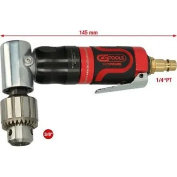 Úhlová vrtačka (stlačený vzduch) KS TOOLS 515.5525