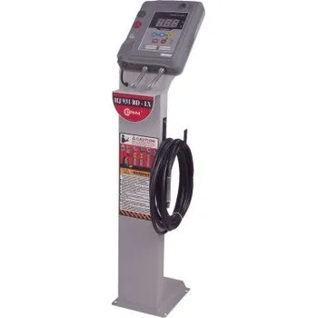 Autodíl Stojanový automatický pneuhustič HJ931BD-LX, s hákem na hadici, pro nákladní vozidla