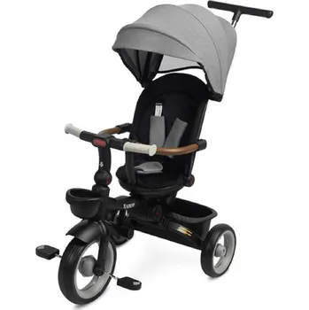 Dětská tříkolka Toyz Multifunkční dětská tříkolka 2v1 SABER - šedá, černá
