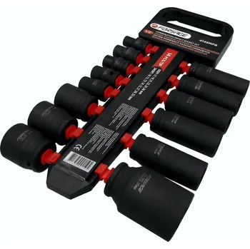 Gola sada Forsage Sada prodloužených rázových hlavic 1/2" 10–36 mm
